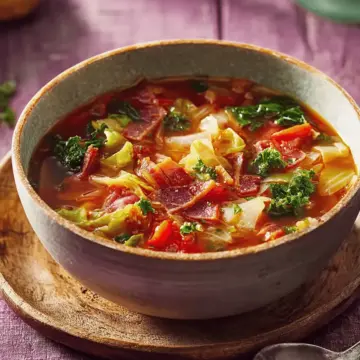 Irish Bacon and Cabbage Soup