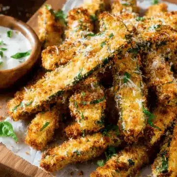 Parmesan Zucchini Fries