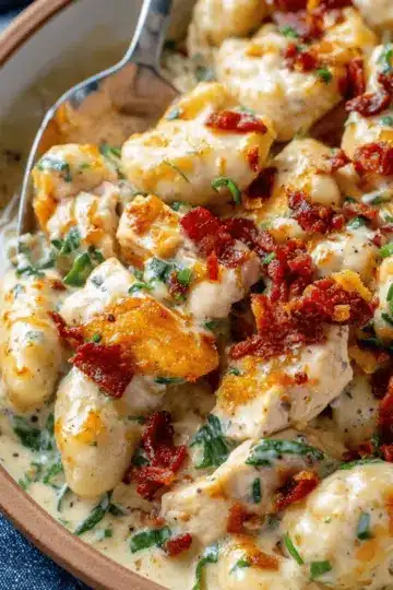 Creamy Crack Chicken Gnocchi