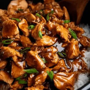 Crockpot Bourbon Chicken