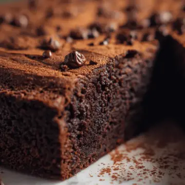 Fudgy Brown Butter Brownie Cake