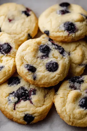Lemon Blueberry Cookies