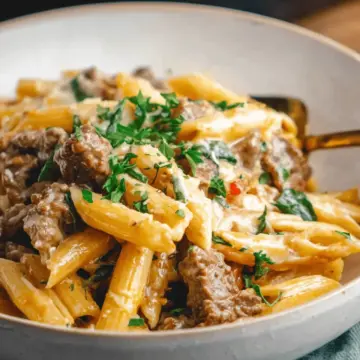 Cheesesteak Pasta