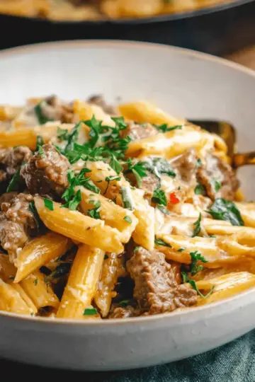 Cheesesteak Pasta