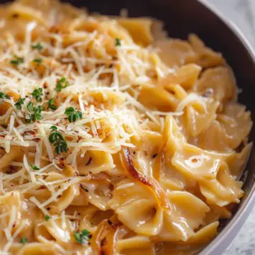 One-Pot French Onion Pasta
