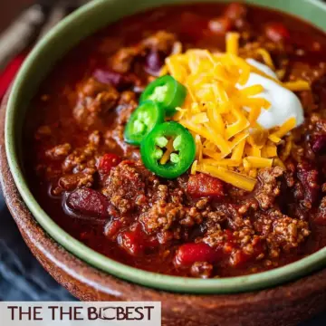 The Best Classic Chili