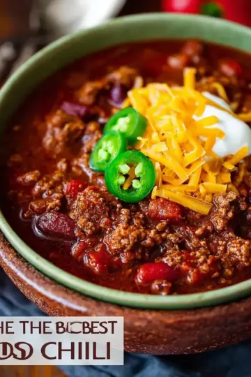 The Best Classic Chili