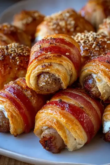 Breakfast Pigs in a Blanket