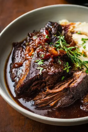 Red Wine Braised Beef