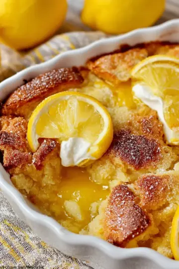 Magic Lemon Cobbler