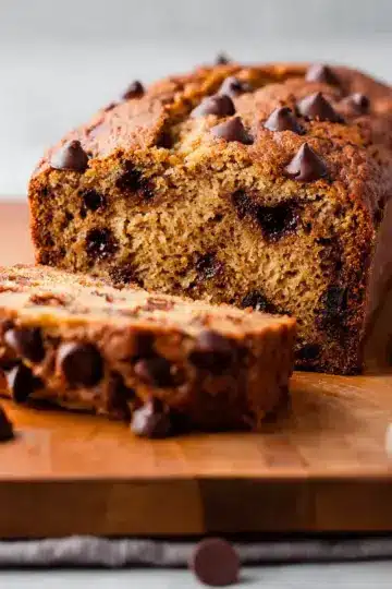 Peanut Butter Chocolate Chip Banana Bread