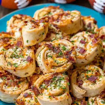 Crack Chicken Pinwheels – Football Friday