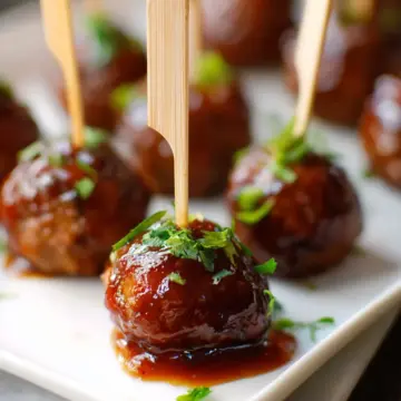 Cocktail Meatballs with Sweet & Sour Dipping Sauce