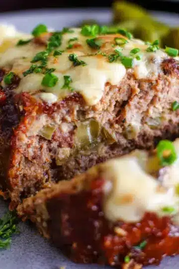 Philly Cheesesteak Meatloaf