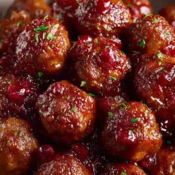 Cranberry Meatballs