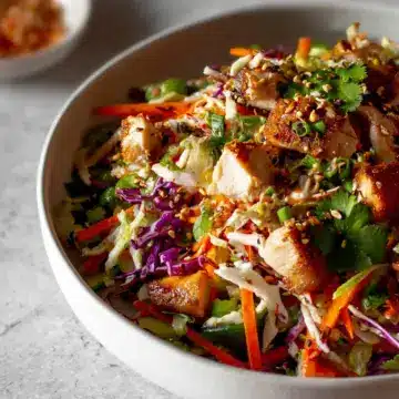 Asian Chicken Crunch Salad