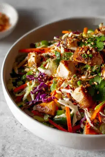 Asian Chicken Crunch Salad