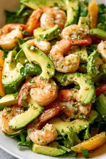 Citrus Shrimp and Avocado Salad