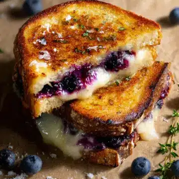 Blueberry White Cheddar Grilled Cheese