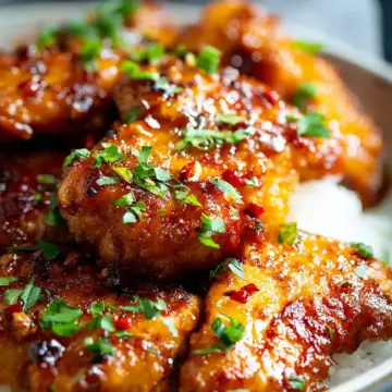 Honey Garlic Chicken
