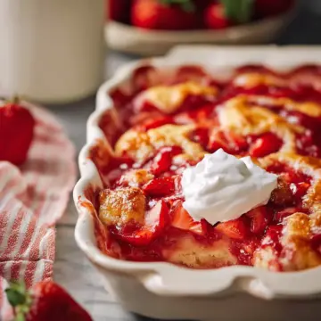 Strawberry Cobbler