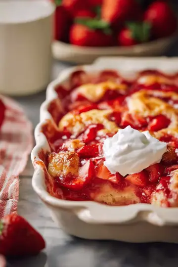 Strawberry Cobbler