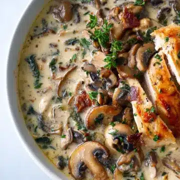 Rotisserie Chicken Mushroom Soup