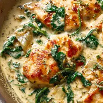 Creamy Chicken Florentine