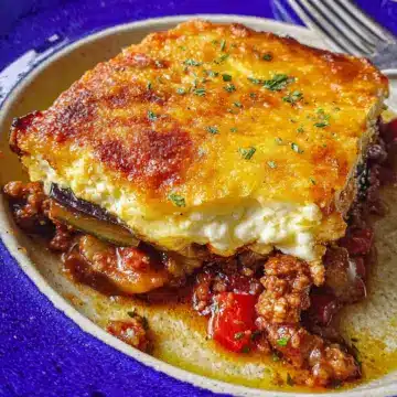 Moussaka (Greek Eggplant Casserole)