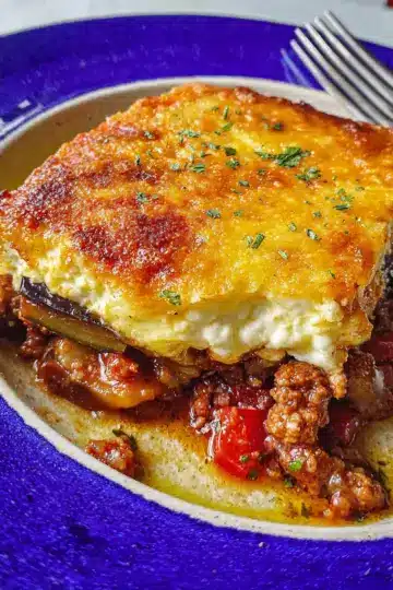 Moussaka (Greek Eggplant Casserole)