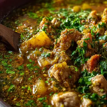 Green Chili Stew with Pork