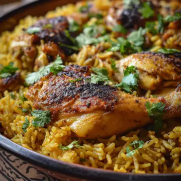 Moroccan Chicken & Rice