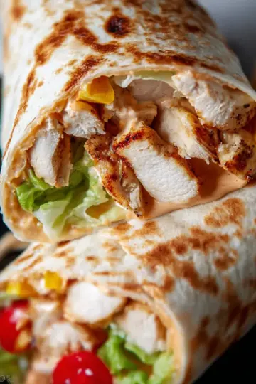 Chipotle Ranch Grilled Chicken Burrito