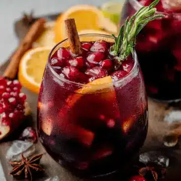 Spiced Winter Sangria