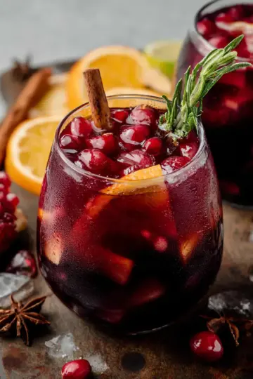 Spiced Winter Sangria