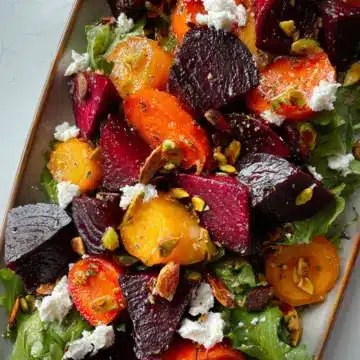 Roasted Beet and Carrot Salad