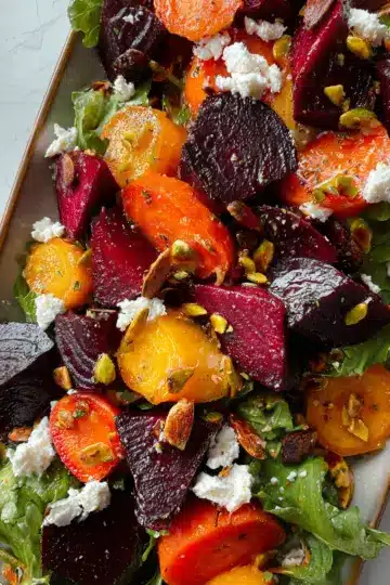 Roasted Beet and Carrot Salad
