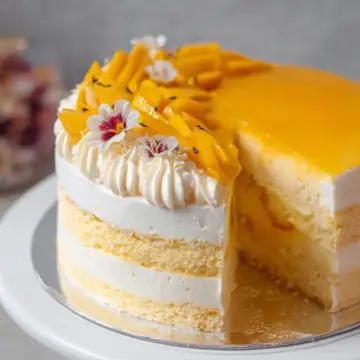 The SOFTEST Mango Cake