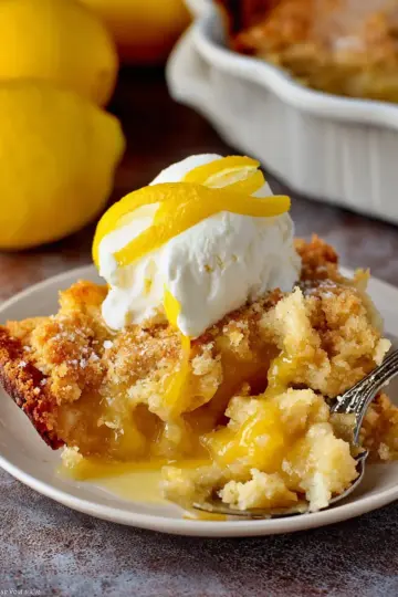 Magic Lemon Cobbler