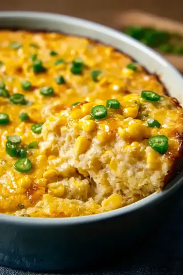 Cheesy Jalapeno Corn Casserole