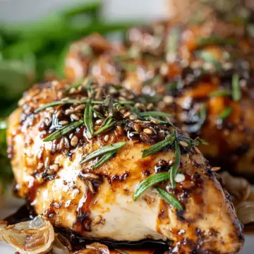 Baked Honey Balsamic Chicken