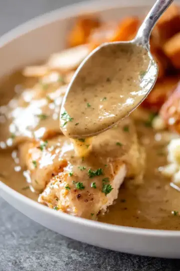 Easy Homemade Chicken Gravy