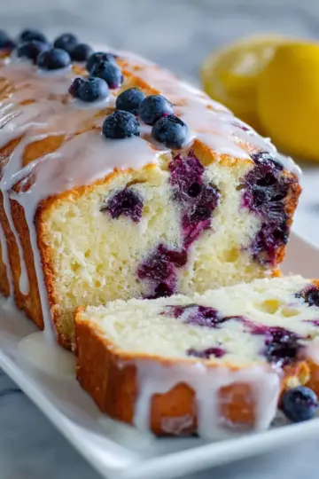 Lemon Blueberry Pound Cake