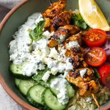 Chicken Tzatziki Bowls