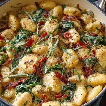 Creamy Tuscan Gnocchi (20-Minutes, One-Pan)