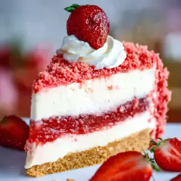 Strawberry Crunch Cheesecake