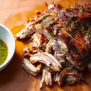 Cuban-Style Roast Pork Shoulder With Mojo Recipe
