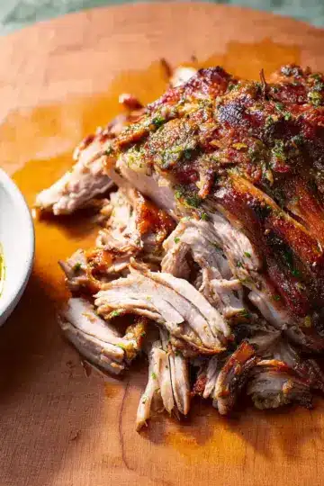 Cuban-Style Roast Pork Shoulder With Mojo Recipe