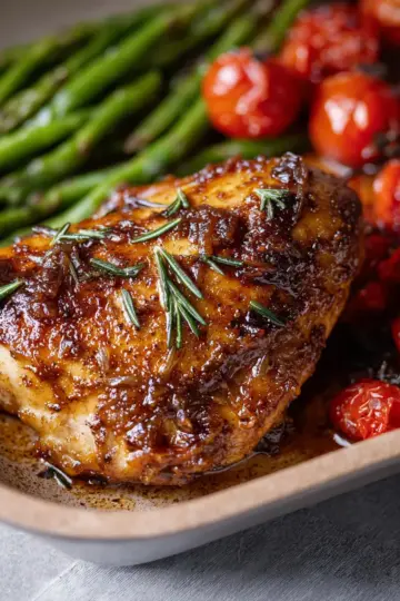 Balsamic Chicken Oven Baked