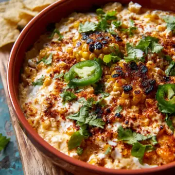 Mexican Street Corn Dip.